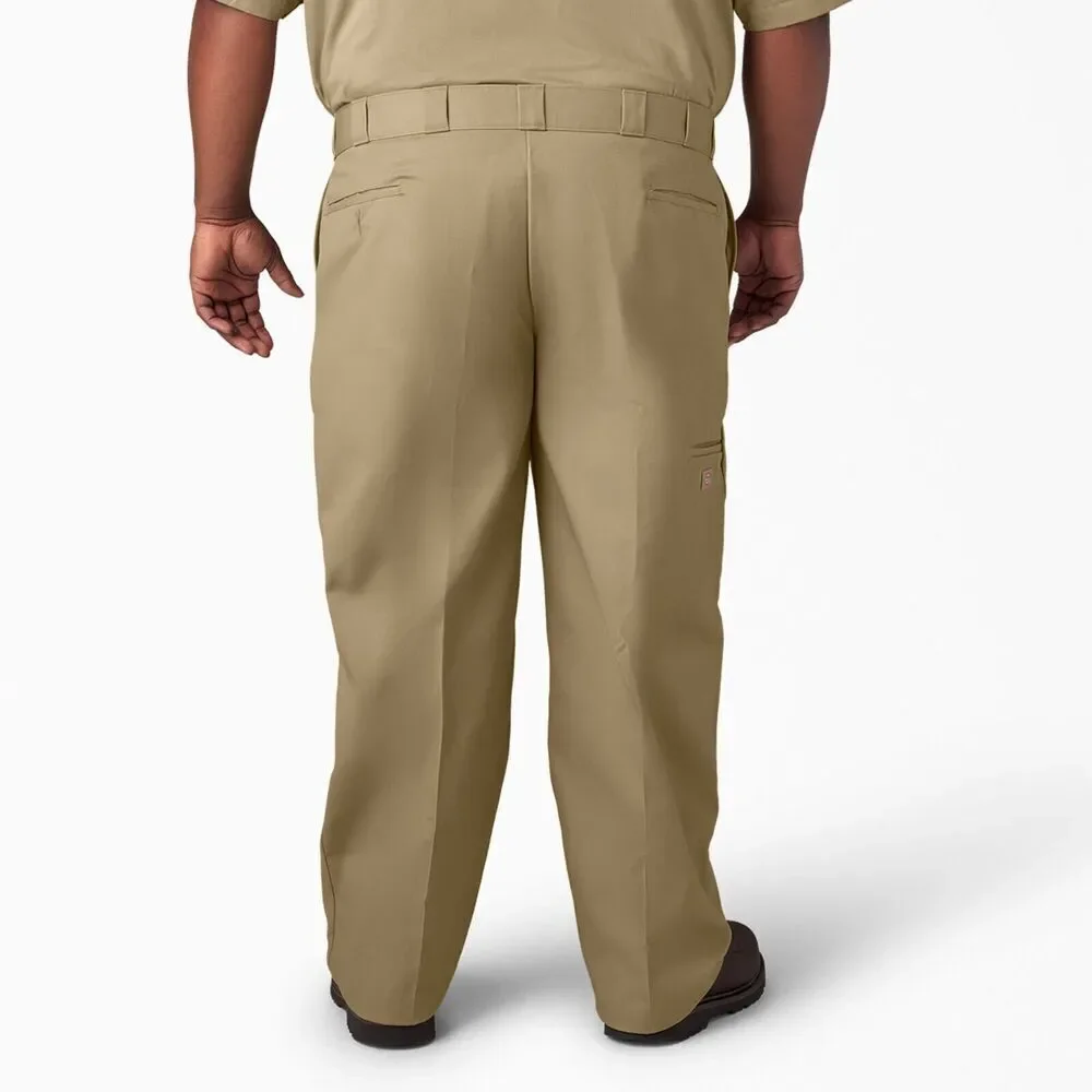 NWT Dickies Double Knee Work Pants‎ Loose Fit Mens Big & Tall Size 48x32 Khaki